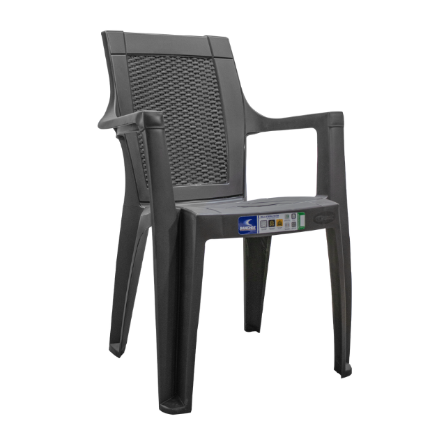 COMEDOR PLAS ETERNO RATAN P/4 PERSONAS C/4 SILLAS C/B CF SANCHIA