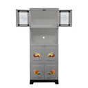 CHINERO PLAS TERESITA RATAN 4 NIV C/2 PTAS VID 160X60.5X40 CM DECO BEIGE SANCHIA