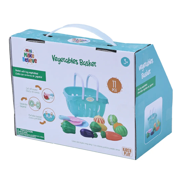 CESTA C/VEGETALES PARTIDOS 11 PZ CAJ 45269/164130