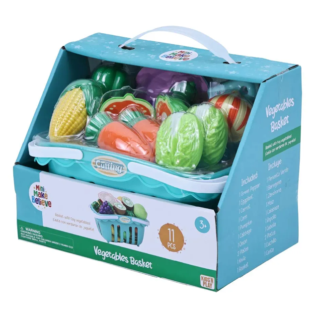 CESTA C/VEGETALES PARTIDOS 11 PZ CAJ 45269/164130