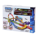 PISTA D/CARRERAS 360 C/4 CARROS+2 BANDERA 53.5X38.7X7.4 CM CAJ 45283/33213