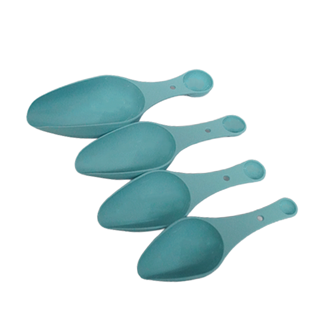 CUCHARON PLAS DOBLE MEDIDA JUEGO X 4 REYPLAST QI CUX005000