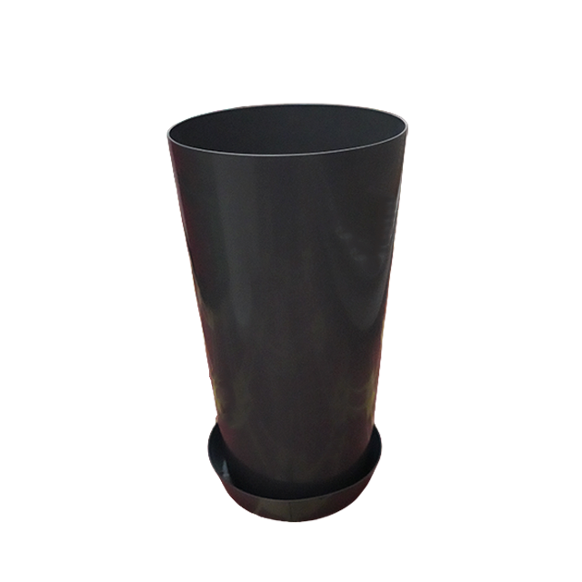 MACETA PLAS RED 26X46 CM EST MARFIL C/PLATO REYPLAST 3JX009100