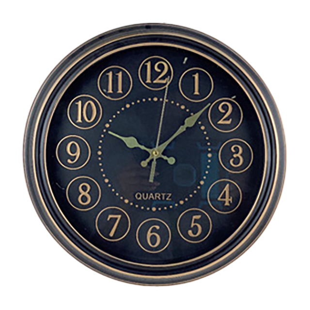 RELOJ PARED PLAS 35 CM RED COL SURT TIMES TOWER 602-39182