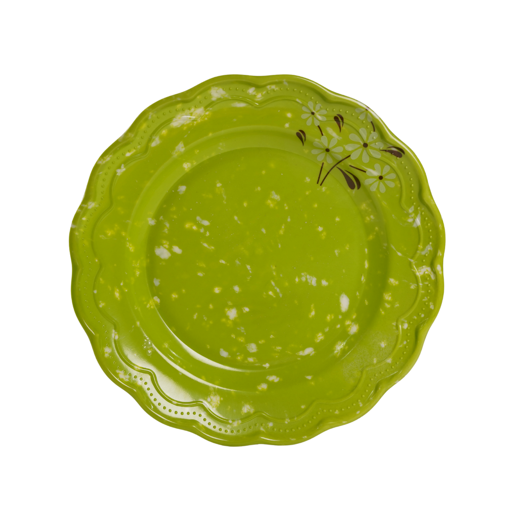 PLATO MELA 10" SEMIHONDO VERDE 3780 QI