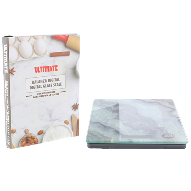 PESA P/COCINA DIGITAL VID 20X15CM ULTIMATE MAYS 739-04096