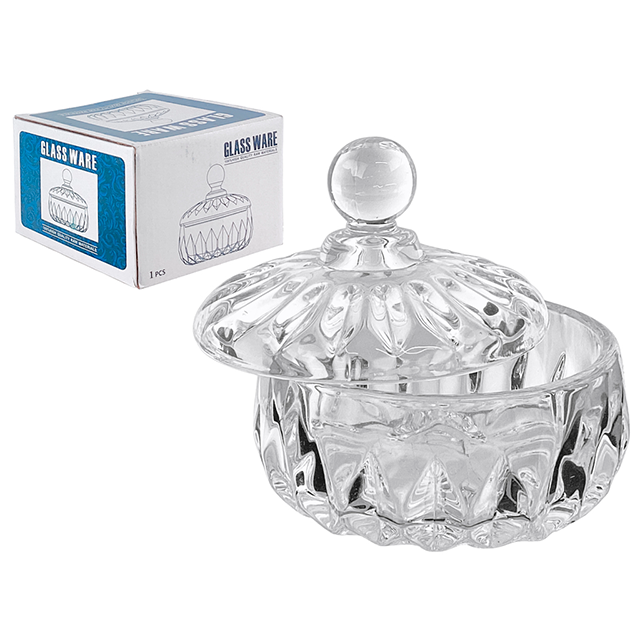 BOMBONERA VID 11X11 CM C/T TRANS LIFE ART 750-39826