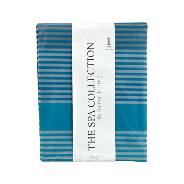 CORTINA P/BAÑO PLAS 180X180 CM DECO THE SPA COLLECTION 711-0494101