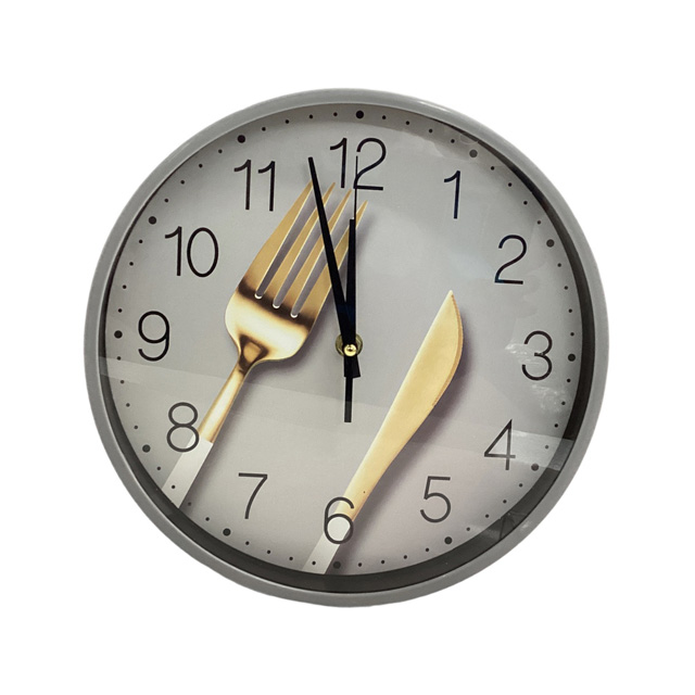 RELOJ PARED PLAS/VID 25 CM TIMES TOWER 602-39185