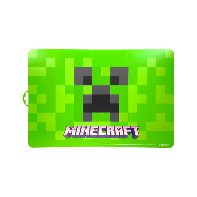 INDIVIDUAL PLAS 43X28 CM RECT VD/NG MINECRAFT 744-40419