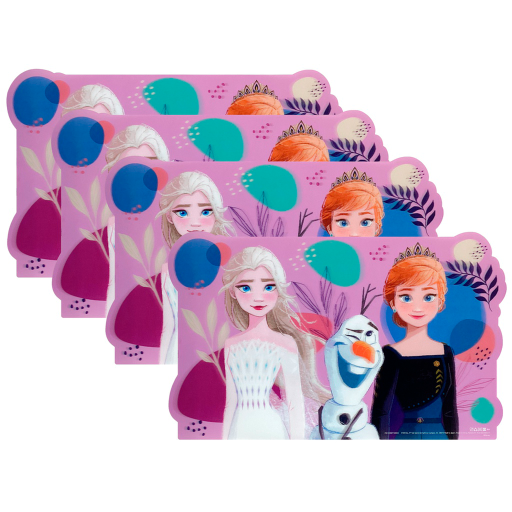 INDIVIDUAL PLAS 44.5X30 CM C/DISEÑO FROZEN DISNEY MAYS 744-74221