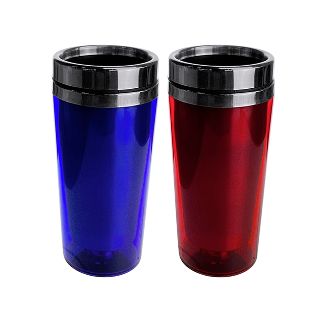 VASO TERMICO ACER/PLAS 450 ML C/T AZ/RJ LIFE ART 707-40251