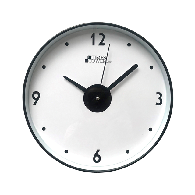 RELOJ PARED PLAS 11.8" RED NG/BL TIMES TOWER 602-02239
