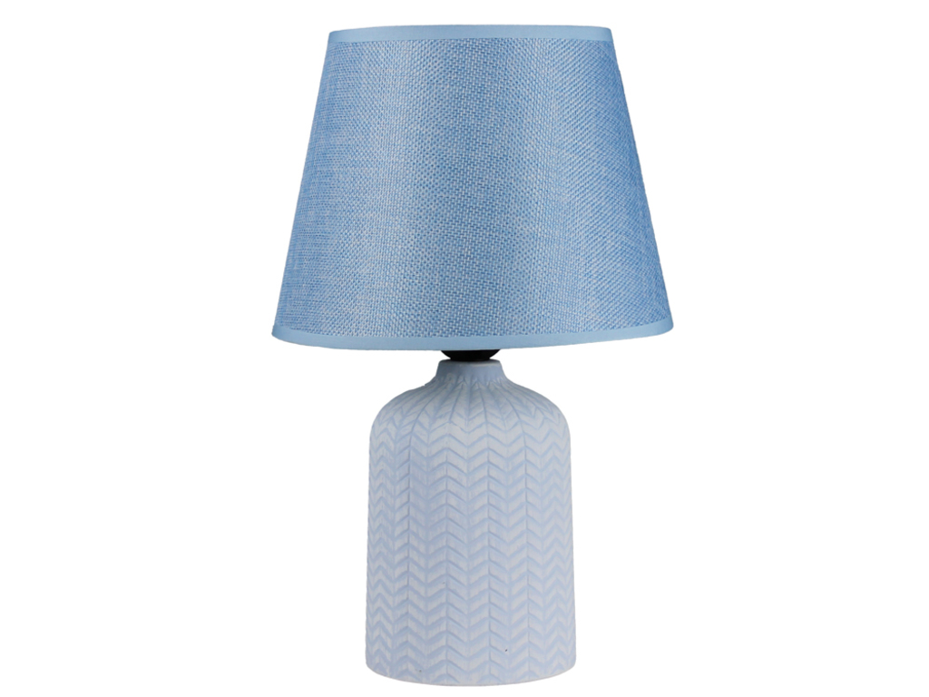 LAMPARA MESA 12" CERA/TELA CEL DECORE MAYS 604-05410