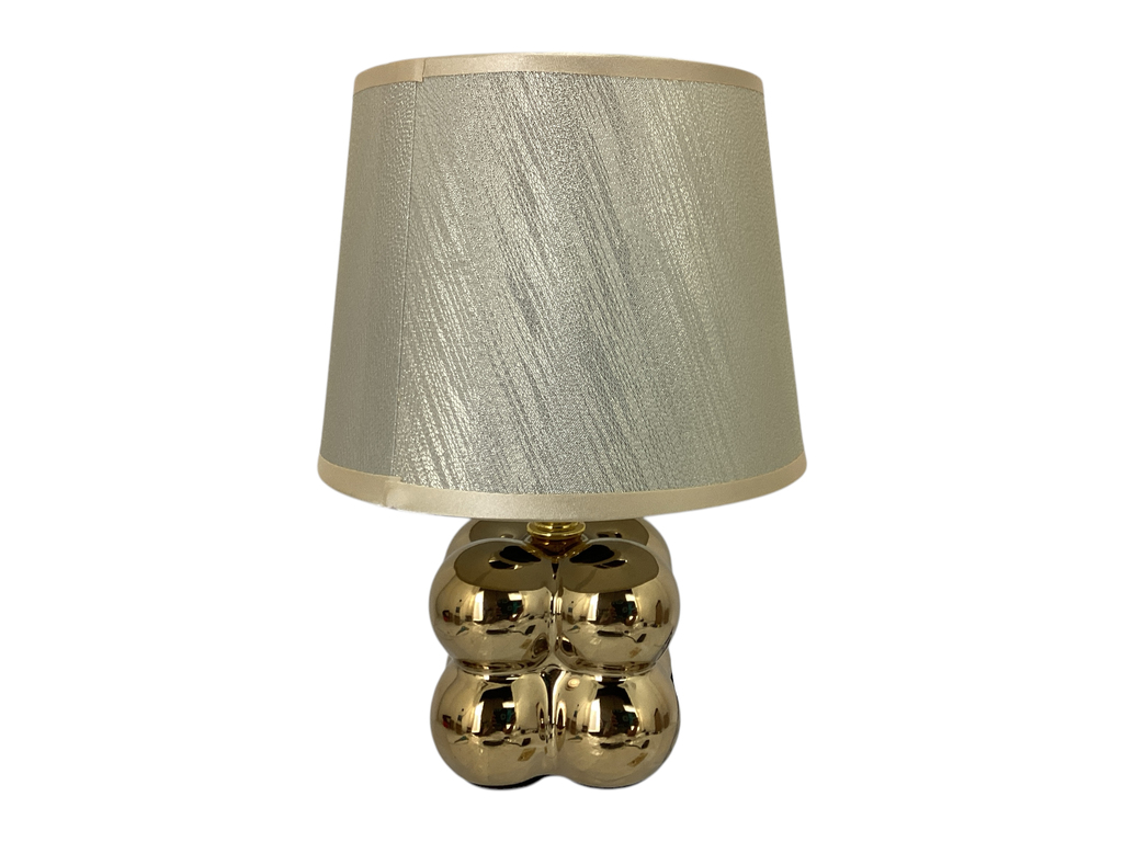 LAMPARA MESA 26 CM CERA/TELA DOR DECORE MAYS 604-2403281