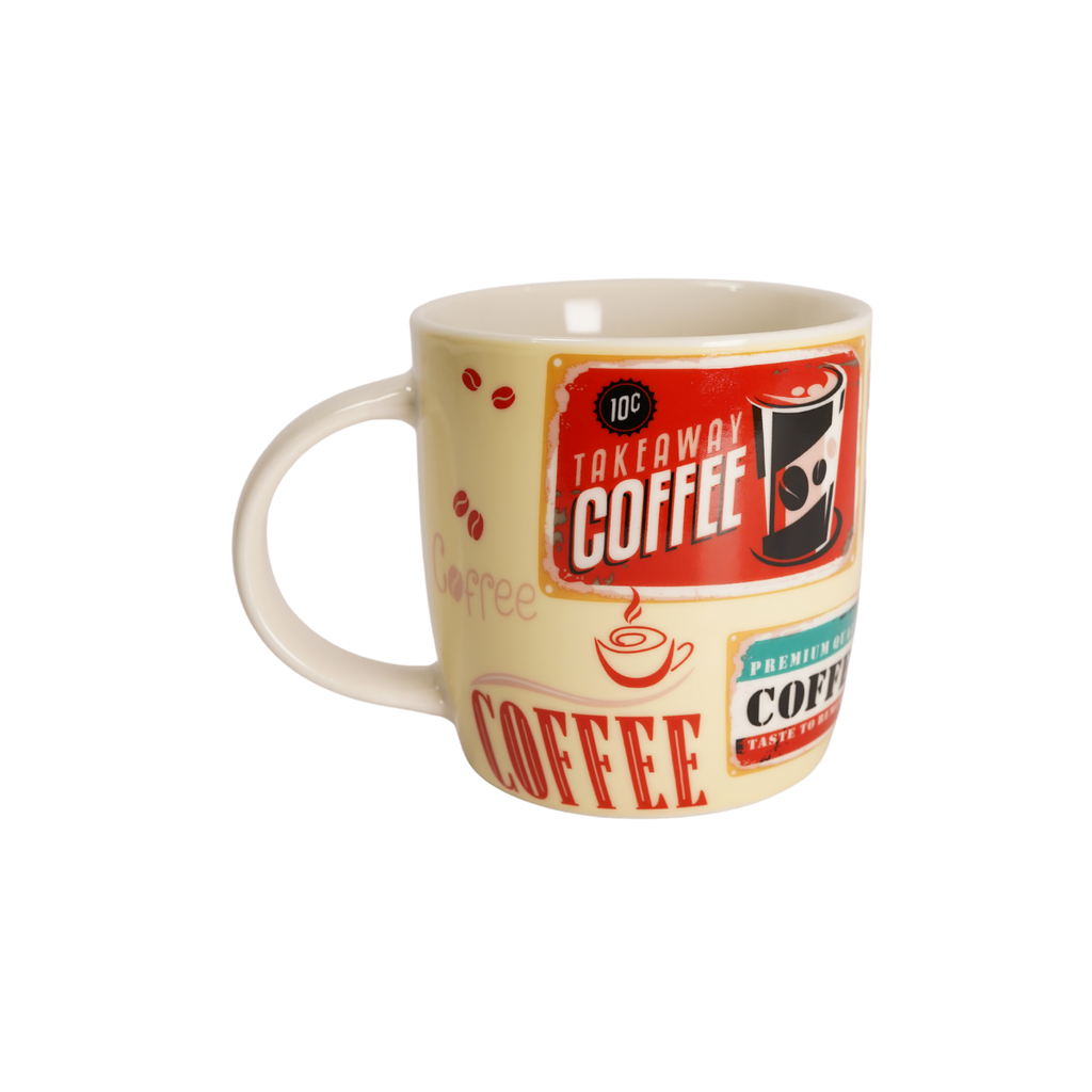 TAZA CERA 350 ML DECO SURT XD-7236-09-7801
