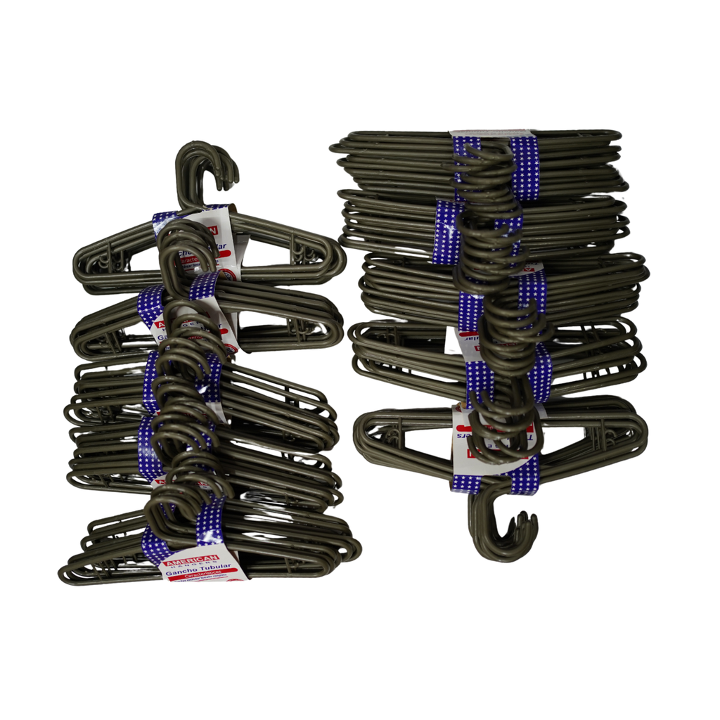 FARDO GANCHO PLAS TUBULAR NIÑO 10 PAQ X 10 UN AMERICAN PROPLA GA4936