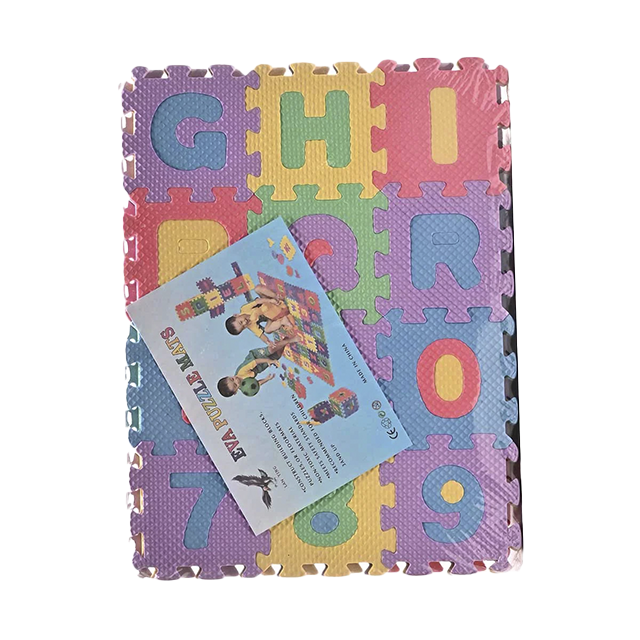 ALFOMBRA FOAMY LETRAS Y NUM 3 LAM 17X13 CM D/12 PZ C/U SAV5536