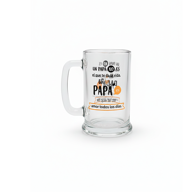 JARRA VID 14 OZ C/DEDICATORIA PAPA