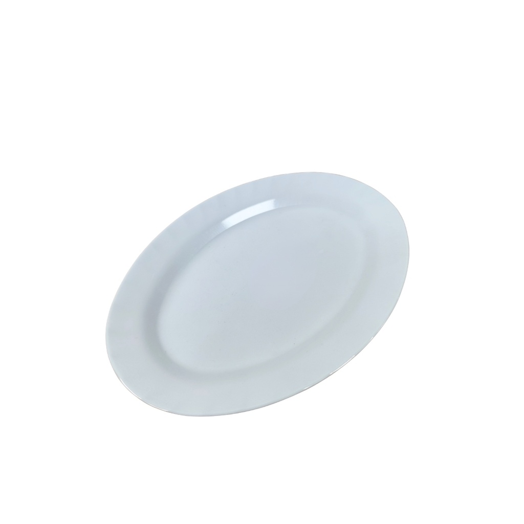 AZAFATE MELA 20x14.5 CM OVAL BL MARGARITA 064-BLANCO