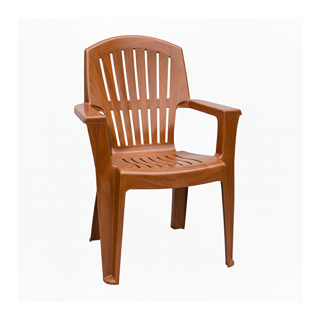 SILLA PLAS KING C/B CF MADERA MANCHADO MEGA