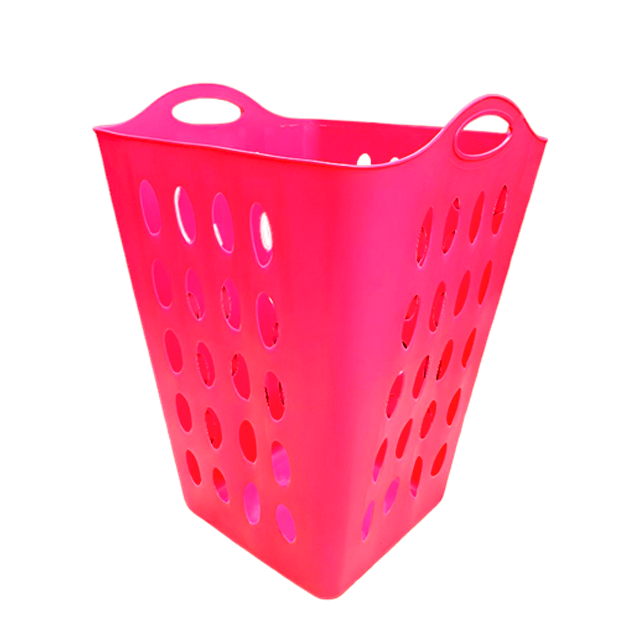 CESTA FLEX PLAS 35 LT P/ROPA C/AGARRADERA CALADA HEMICASA PN-8044-PL