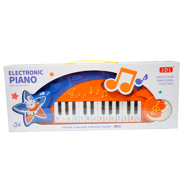 PIANO ECTRONICO 42.5 CM GDE ESTRELLA/LUNA D/BAT DJL CASAMAS 1304