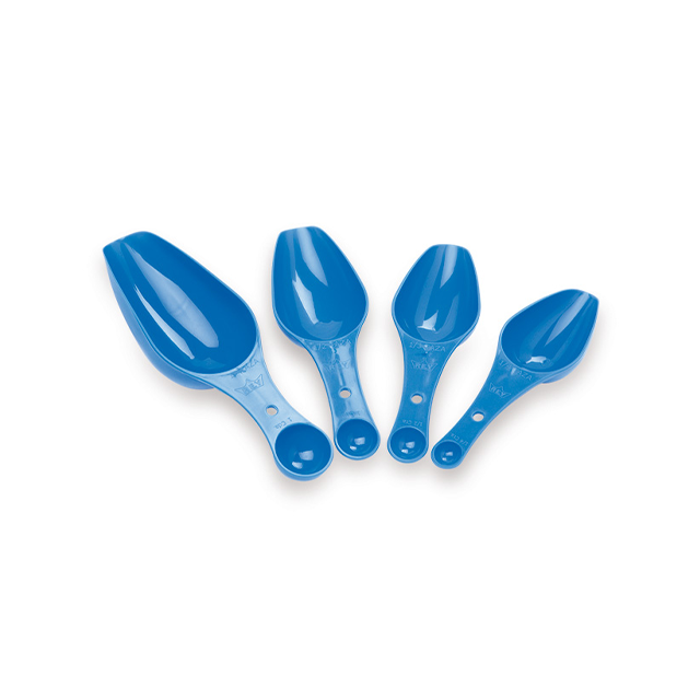 CUCHARON PLAS DOBLE MEDIDA JUEGO X 4 REYPLAST QI CUX005000