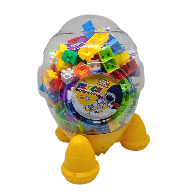 BLOQUE/LEGO MIX COL SURT COHETE PLAS CASAMAS HC 1540