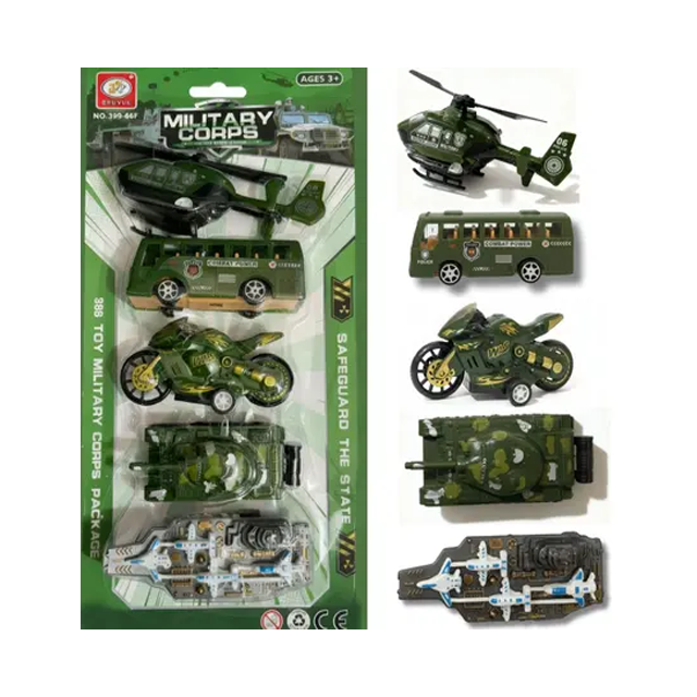 SET TRANSPORTE MILITAR 5 PZ BLIS CASAMAS 399-86F 1522