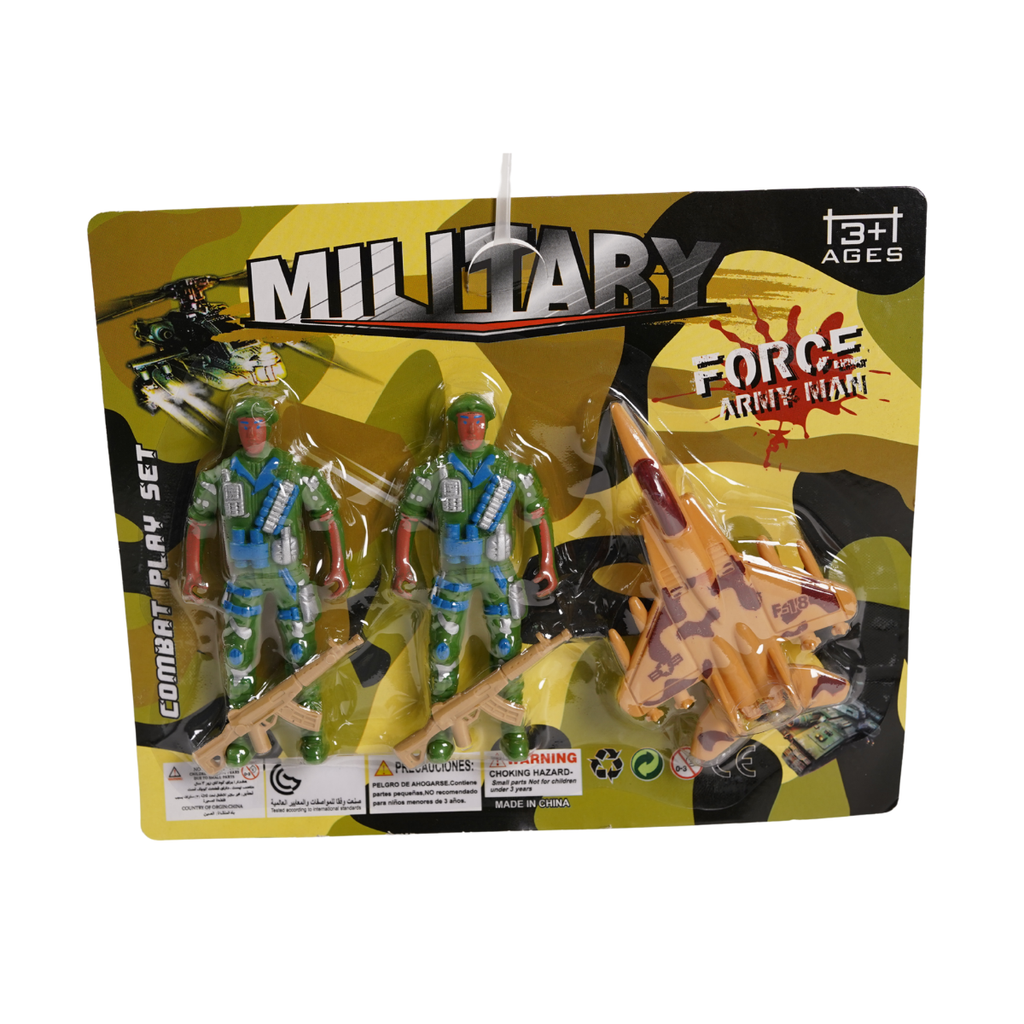 SET MILITAR C/2 SOLDADOS 5 UN BLIS CASAMAS 1569