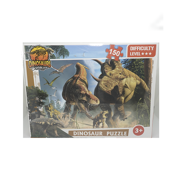 ROMPECABEZA DINOSAURIO 150 PZ CAJ CASAMAS 1555