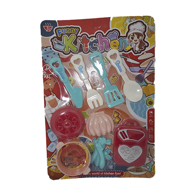 SET CUBIERTOS D/COCINA C/ACCES 9 PZ BLIS EN-71 BL754571