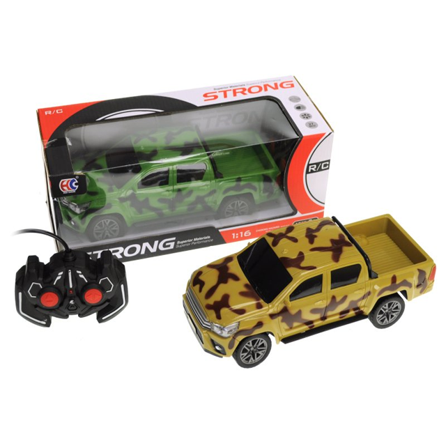 PICKUP DOBLE CABINA C/CTROL REM CAMUFLADO STRONG HC1903A BB-02-8161