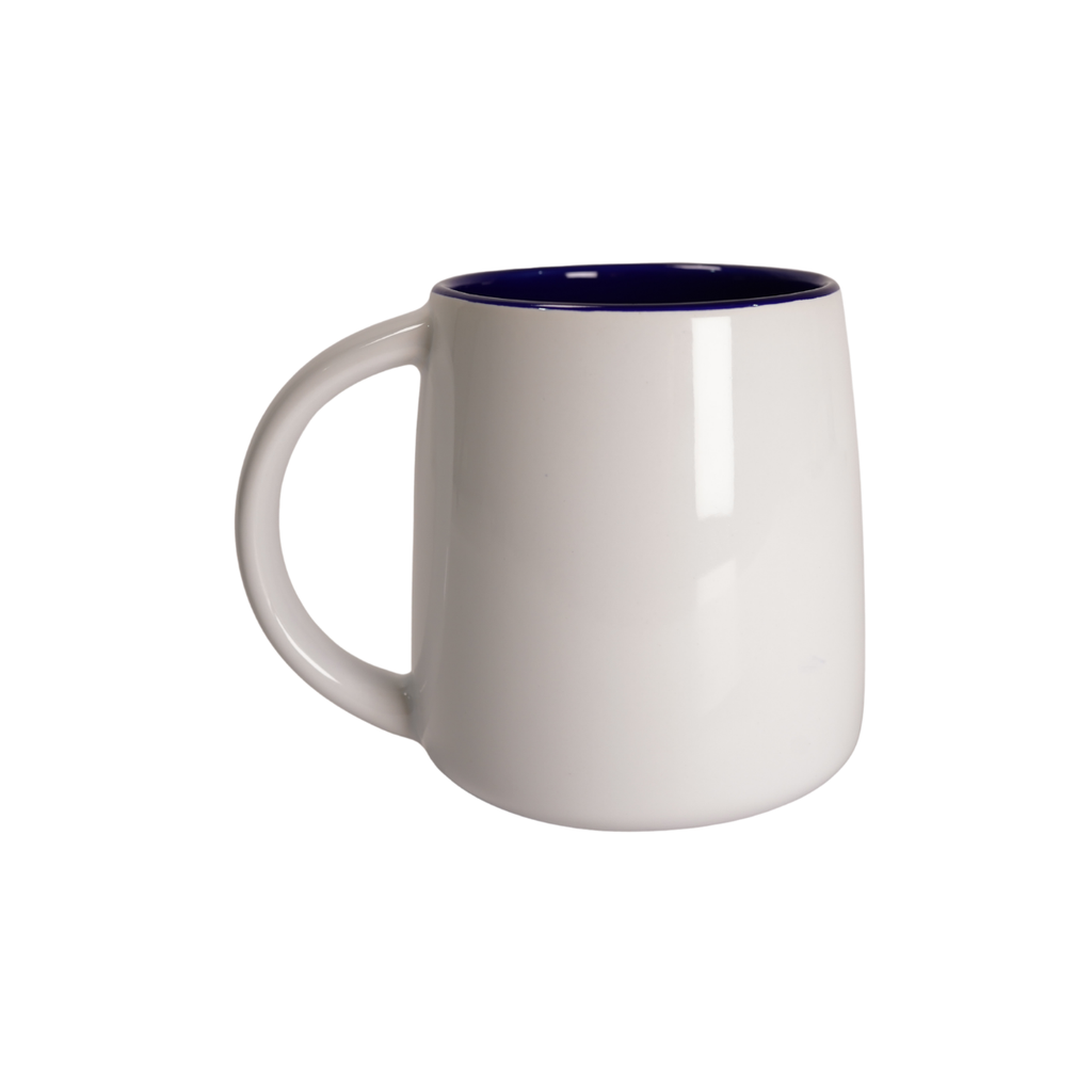 TAZA CERA 14 OZ LISA BICOLOR BOCA 3"x4" ALTO 10653