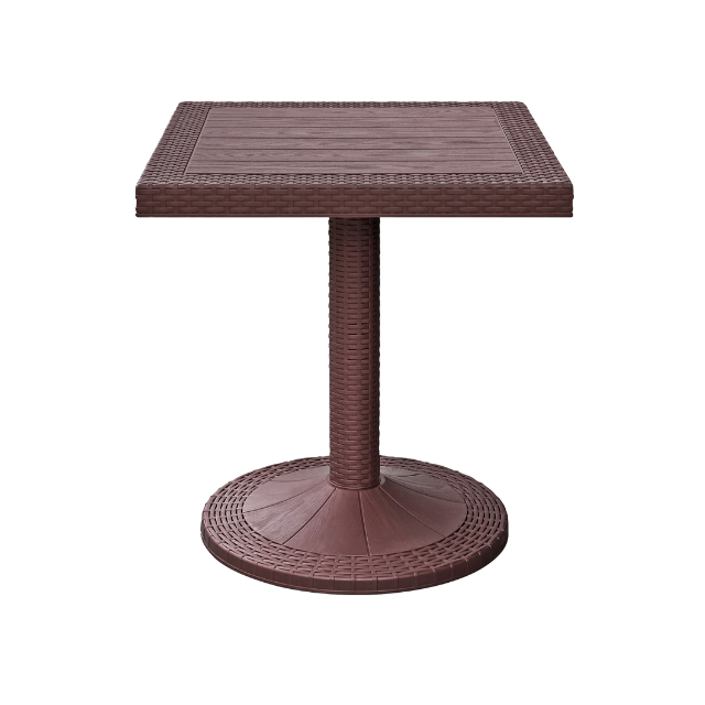 MESA PLAS COCTEL CUAD 71.7X71.7X70.5 CM CF MEGA 
