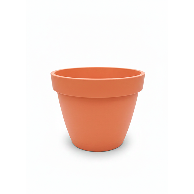 MACETA PLAS DOBLE 44.5 CM #5 TERRACOTA MEGA