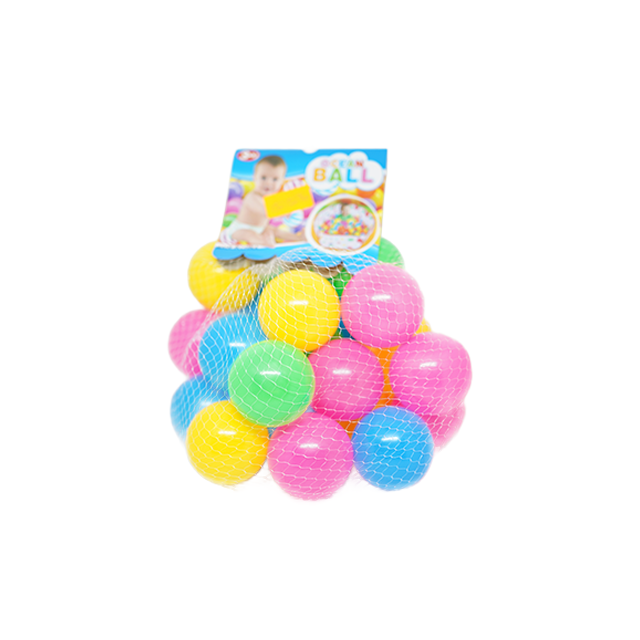 PELOTA PLAS 24 UN COL RED OCEAN BB-02-8193