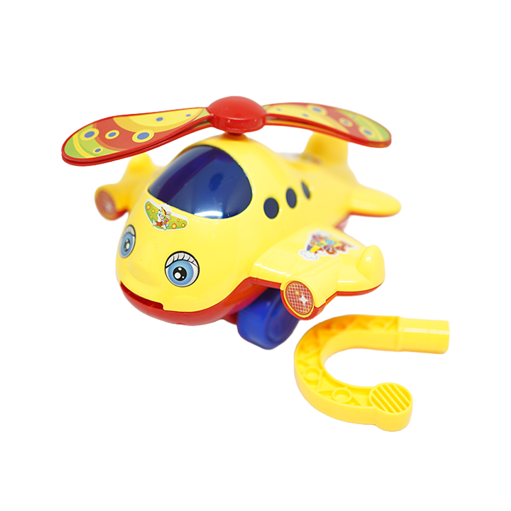 HELICOPTERO C/RUEDAS C/VARITA P/EMPUJAR GIGI