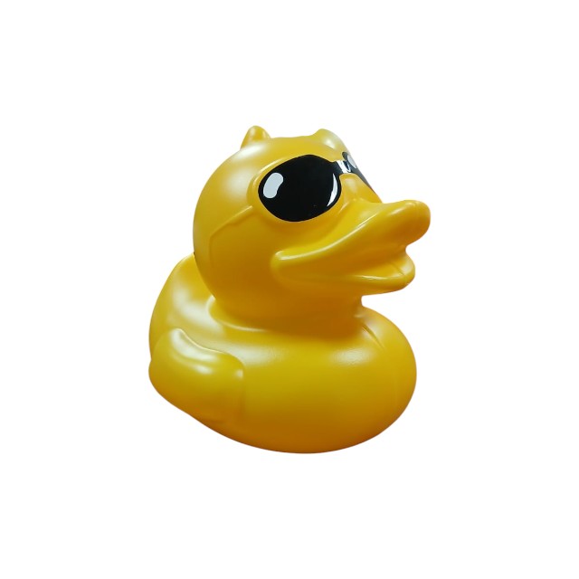 ALCANCIA PLAS PATO C/LENTES 15 CM ALCAPLAST