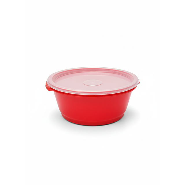 TOPER/RECIPIENTE ITALIANO #3 20x8.5 CM RED C/T TRANS