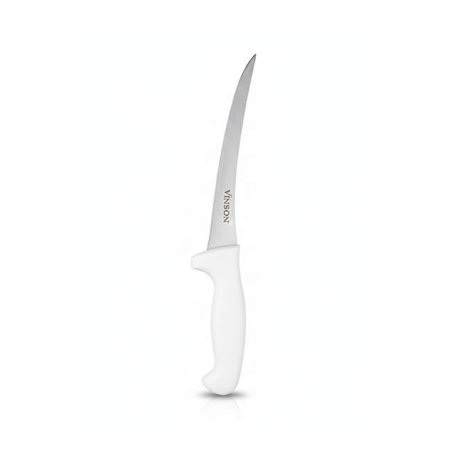 CUCHILLO DESHUEZO 6" CURVO MANGO ERGONOMICO CALEDONIA CUDEC-6