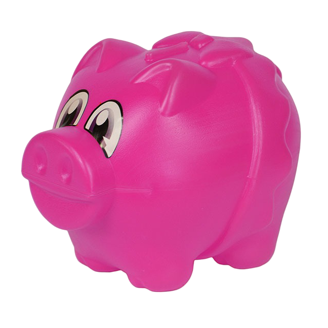 DOCENA ALCANCIA PLAS CERDO TUTU PLASTIKITO