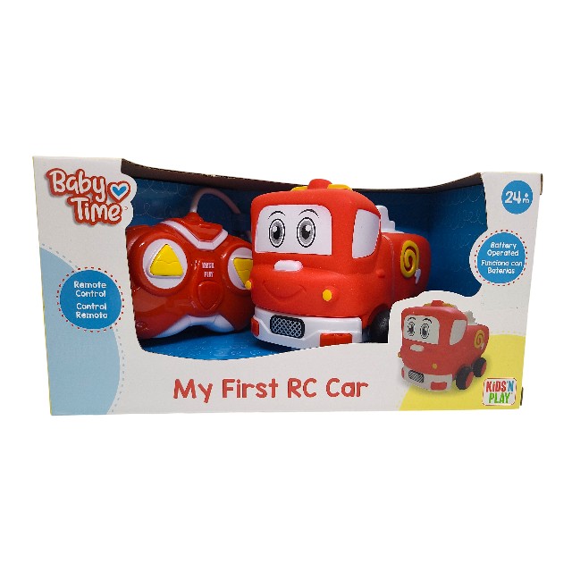 CARRO BOMBEROS C/LUZ CTROL REM CAJ BABY TIME 256532/45278