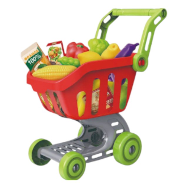 CARRETILLA SUPER PLAS 20.5X35X40.5 CM 21 PZ CAJ KIDSN PLAY 60760/45289