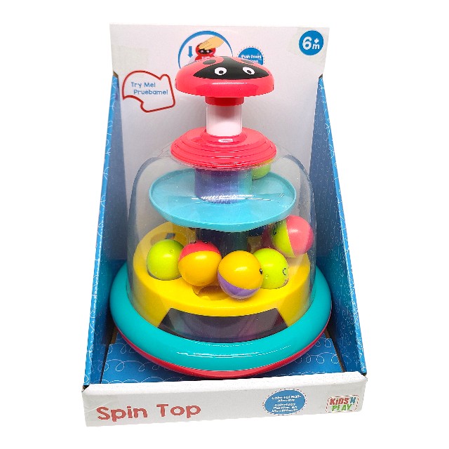 TROMPO C/PELOTAS SPIN TOP BABY TIME 079129/45251