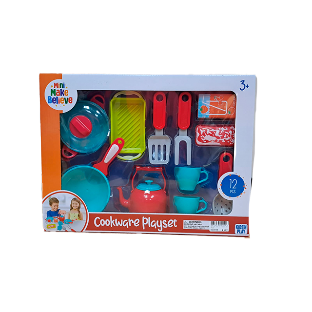 SET 12 PZ UTENSILIOS PLAS P/COCINA CAJ 260267/45279