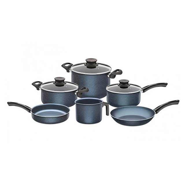 BATERIA COCINA ANTIAD 9 PZ PARIS J9 AZ TRAMONTINA 27899/424