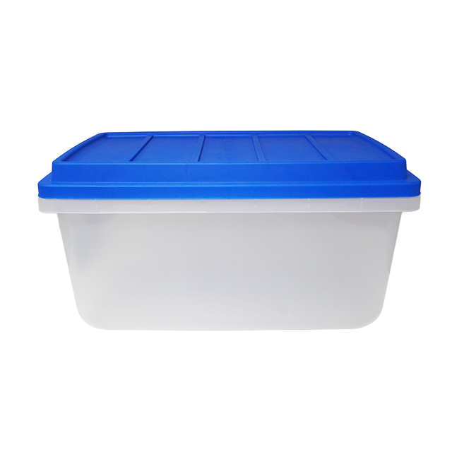 CAJA PLAS CLICK BOX LARGE 35.6X39.5X69.6 CM TRANS C/T AZ SANCHIA