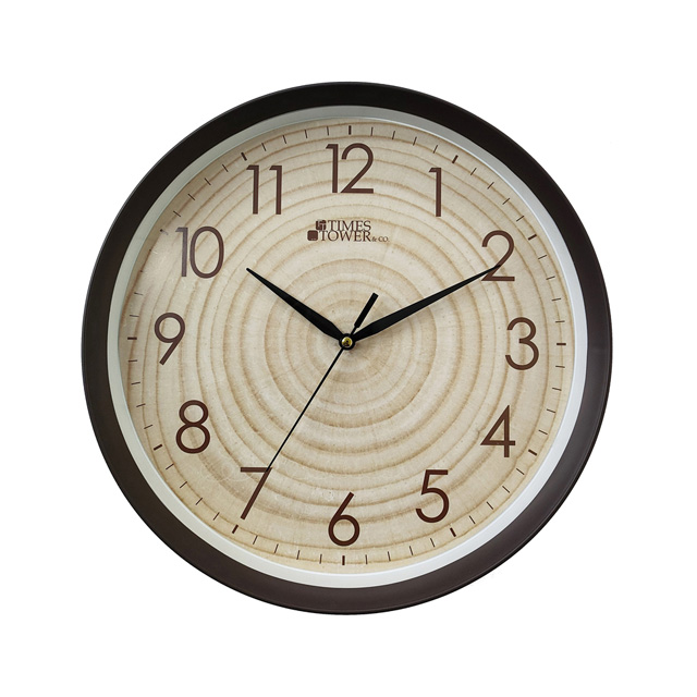 RELOJ PARED 30 CM RED CHOCO/CREMA/NG 602-2403588